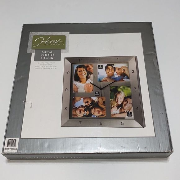 NEW picture frame clock - Picture 1 of 4